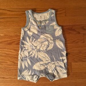 Hawaiian Print Tank Onesie